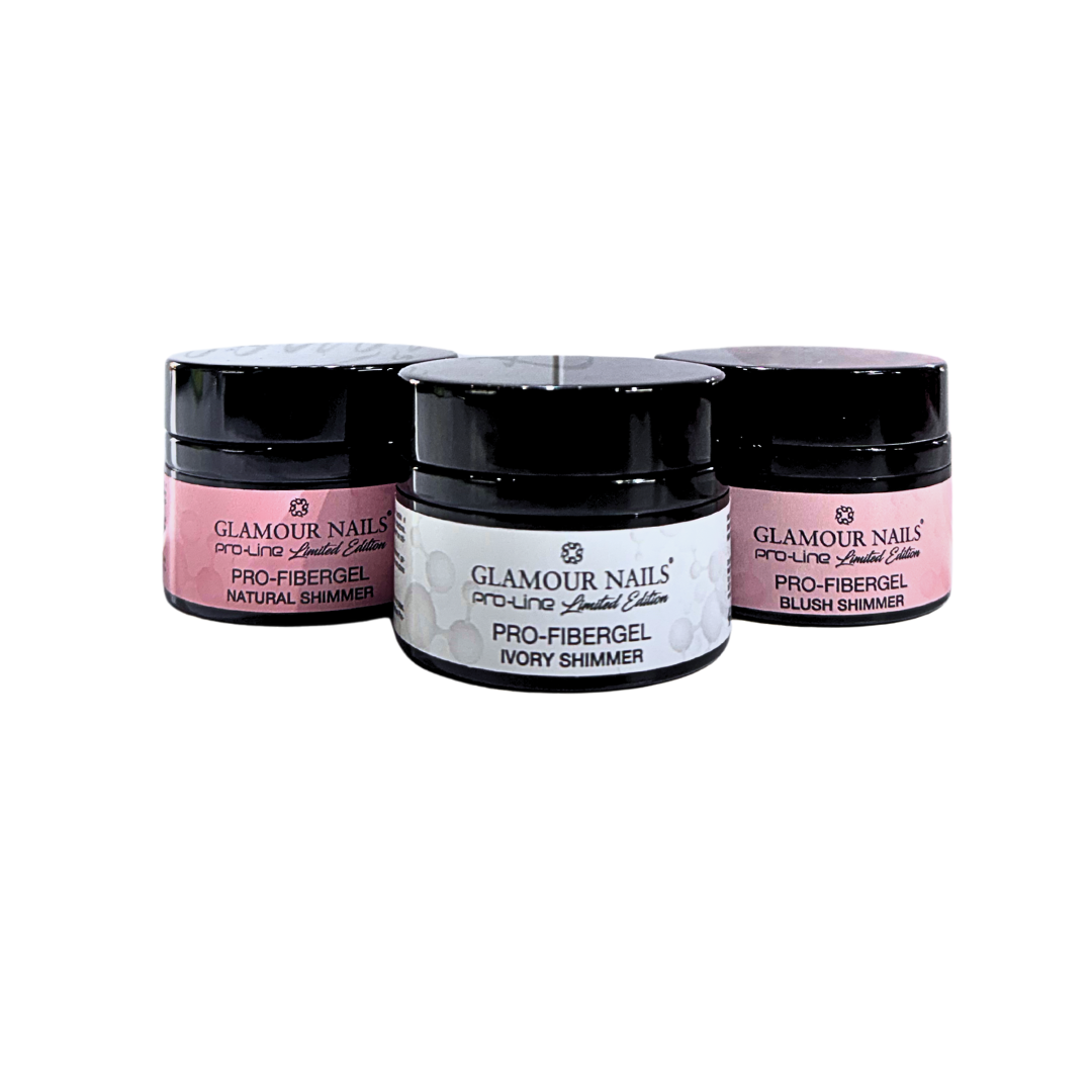 GLAMOUR NAILS PRO-FIBERGEL SHIMMER LIMITED EDITION