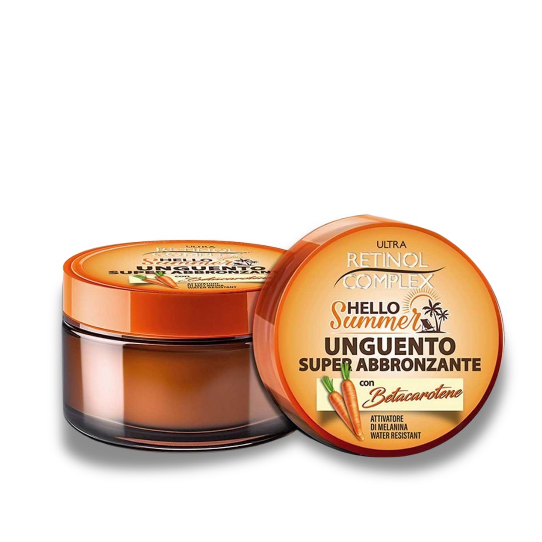 ULTRA RETINO COMPLEX HELLO SUMMER UNGUENTO SUPER ABBRONZANTE CON BETACAROTENE 150 ML
