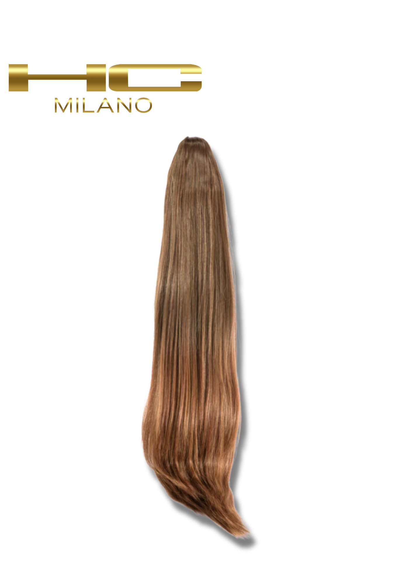 HC MILANO CODA LISCIA BEATRICE CON PINZA 70CM