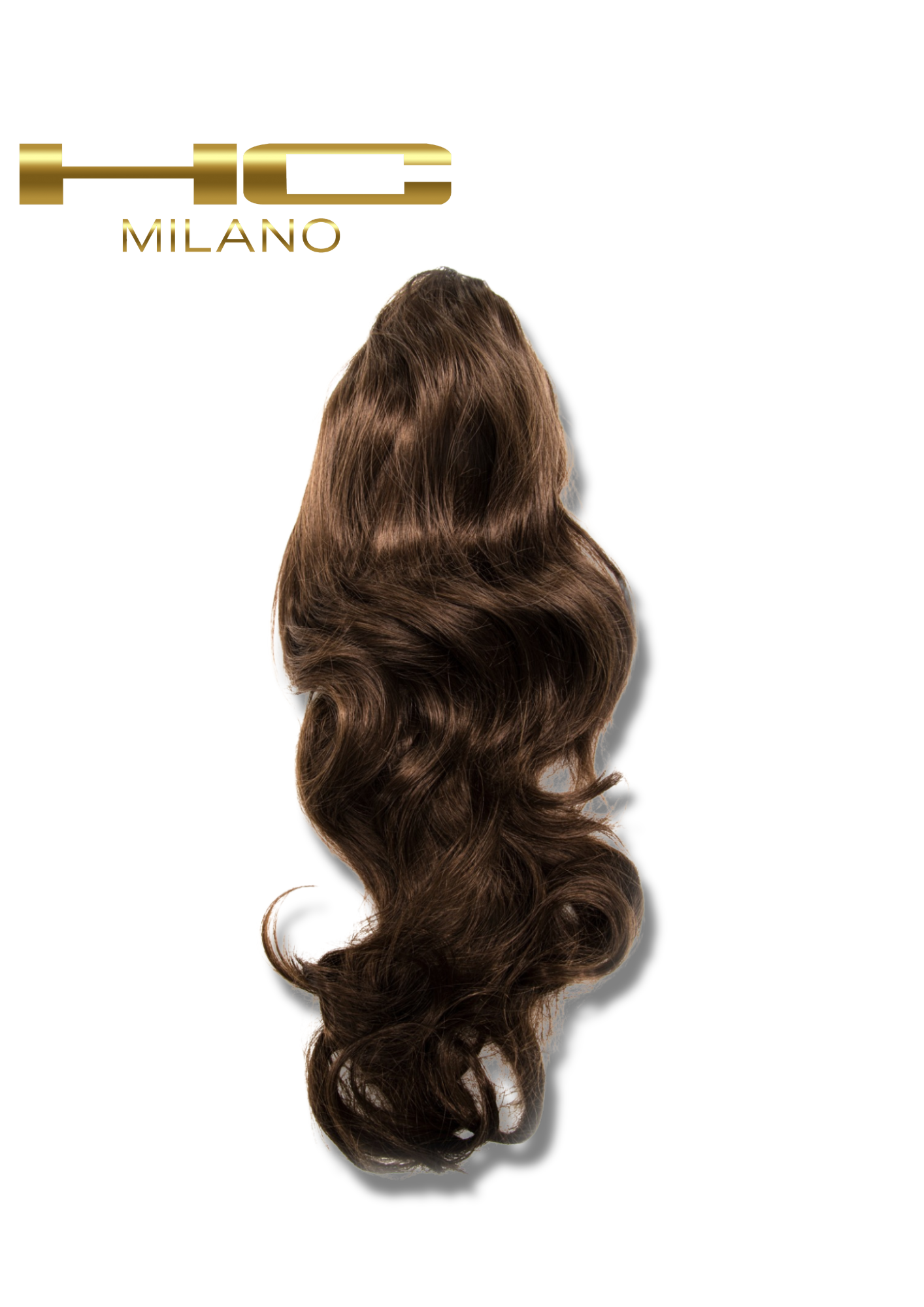 HC MILANO CODA DOUBLE FACE MANUELA CON PINZA 35/40CM