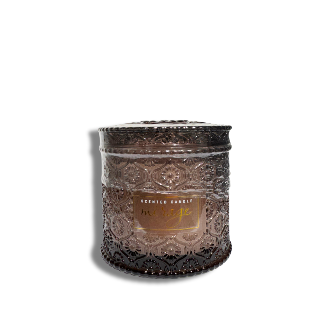 MIRAGE CANDELA SAFFRON E ANGO WOOD 340GR