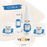 YELLOW PROFESSIONAL CURLS KIT