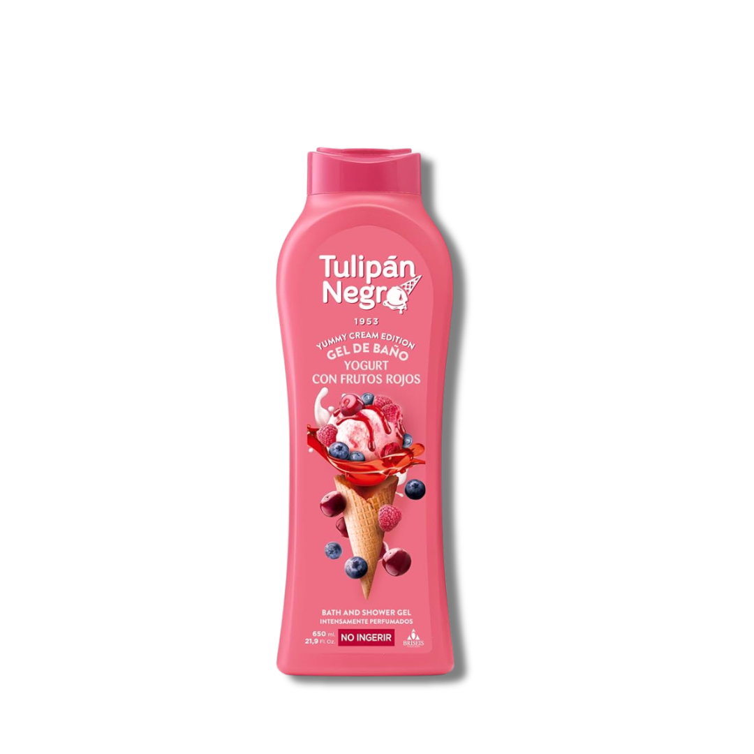 TULIPAN NEGRO BAGNODOCCIA YOGURT AI FRUTTI ROSSI 600ML