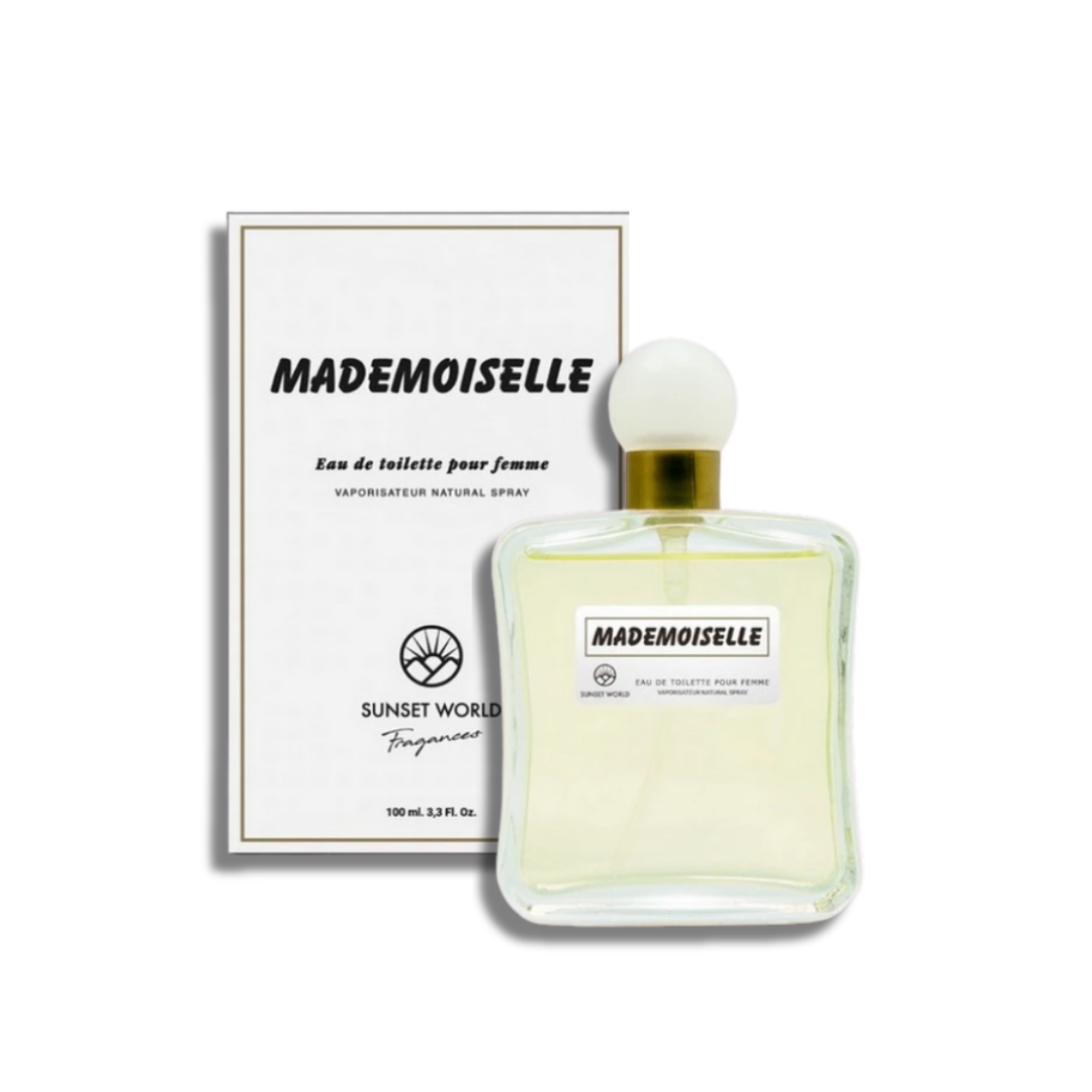 SUNSET WORLD MADEMOISELLE EAU DE TOILETTE POUR FEMME 100ML