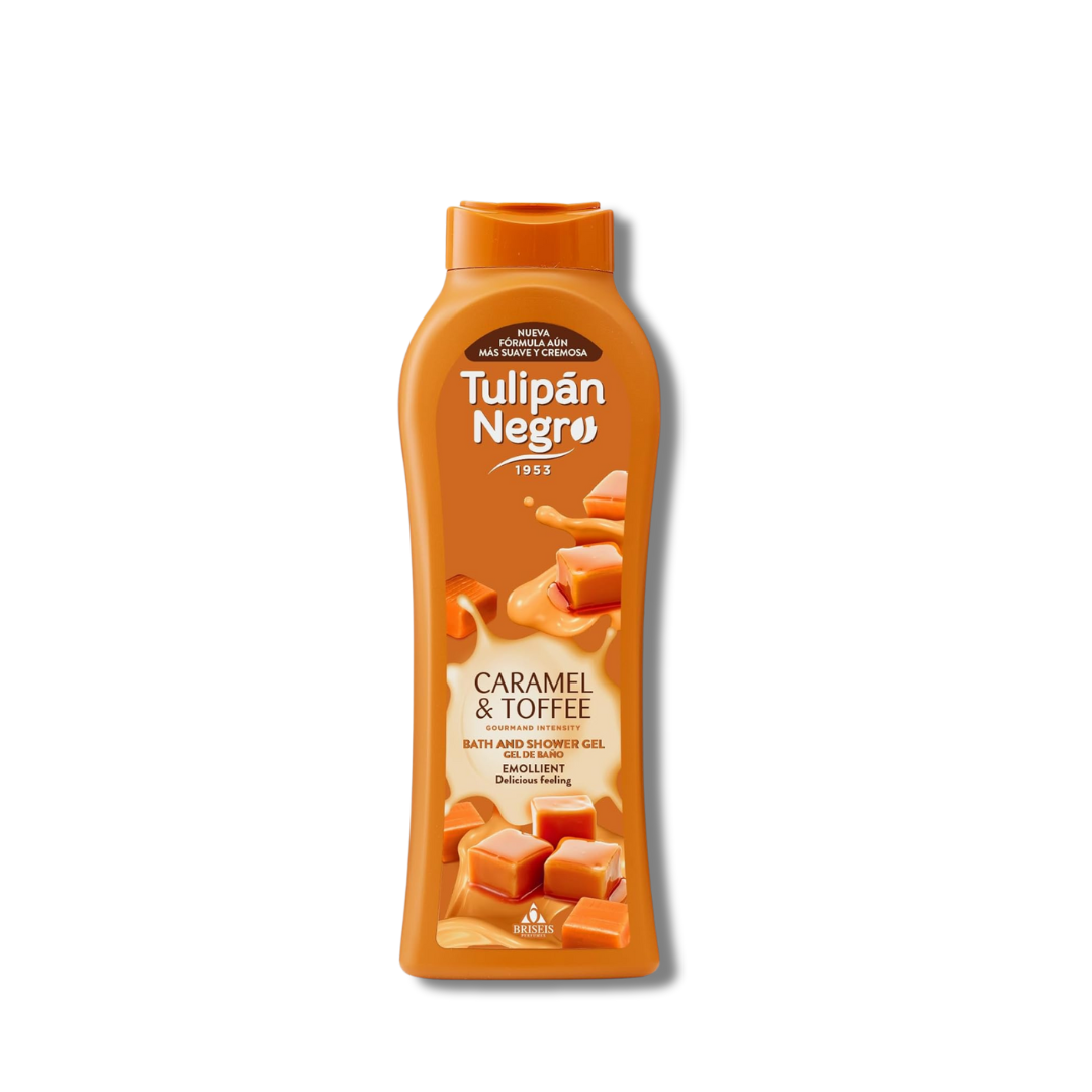 TULIPAN NEGRO BAGNODOCCIA CARAMELLO E TOFFEE 600ML