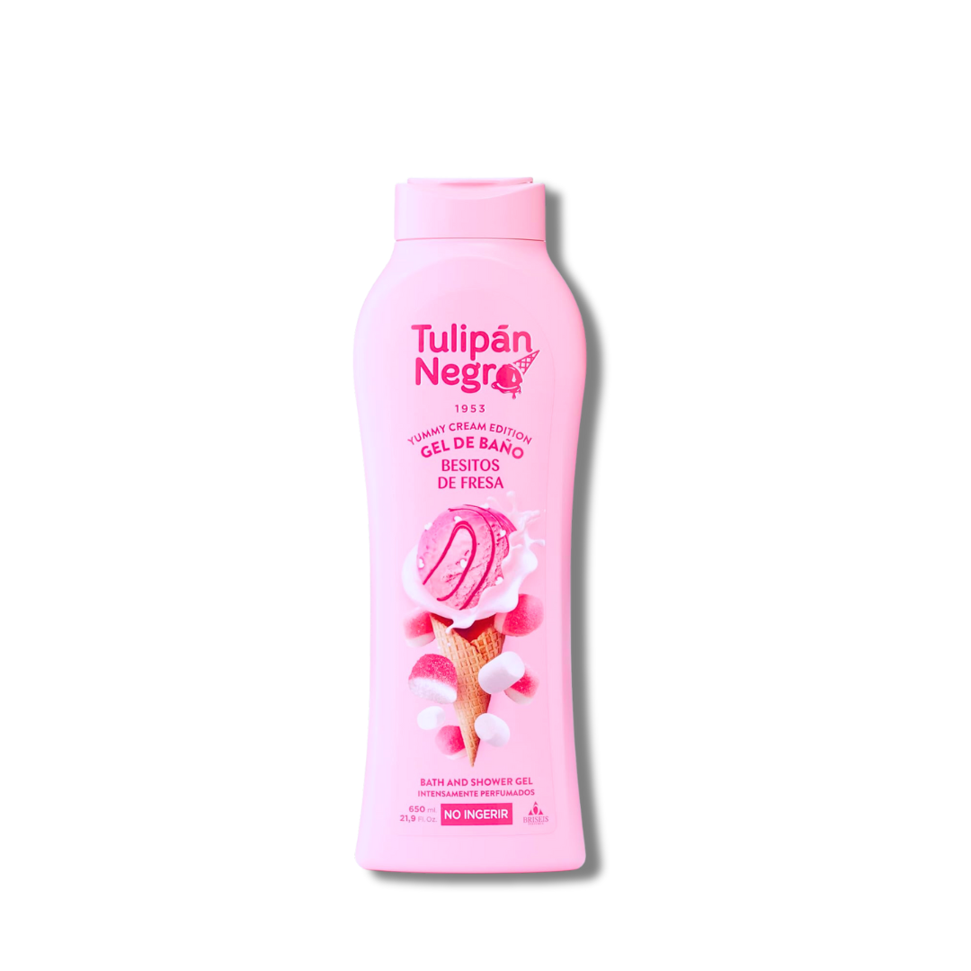 TULIPAN NEGRO BAGNODOCCIA BACI ALLA FRAGOLA 600ML