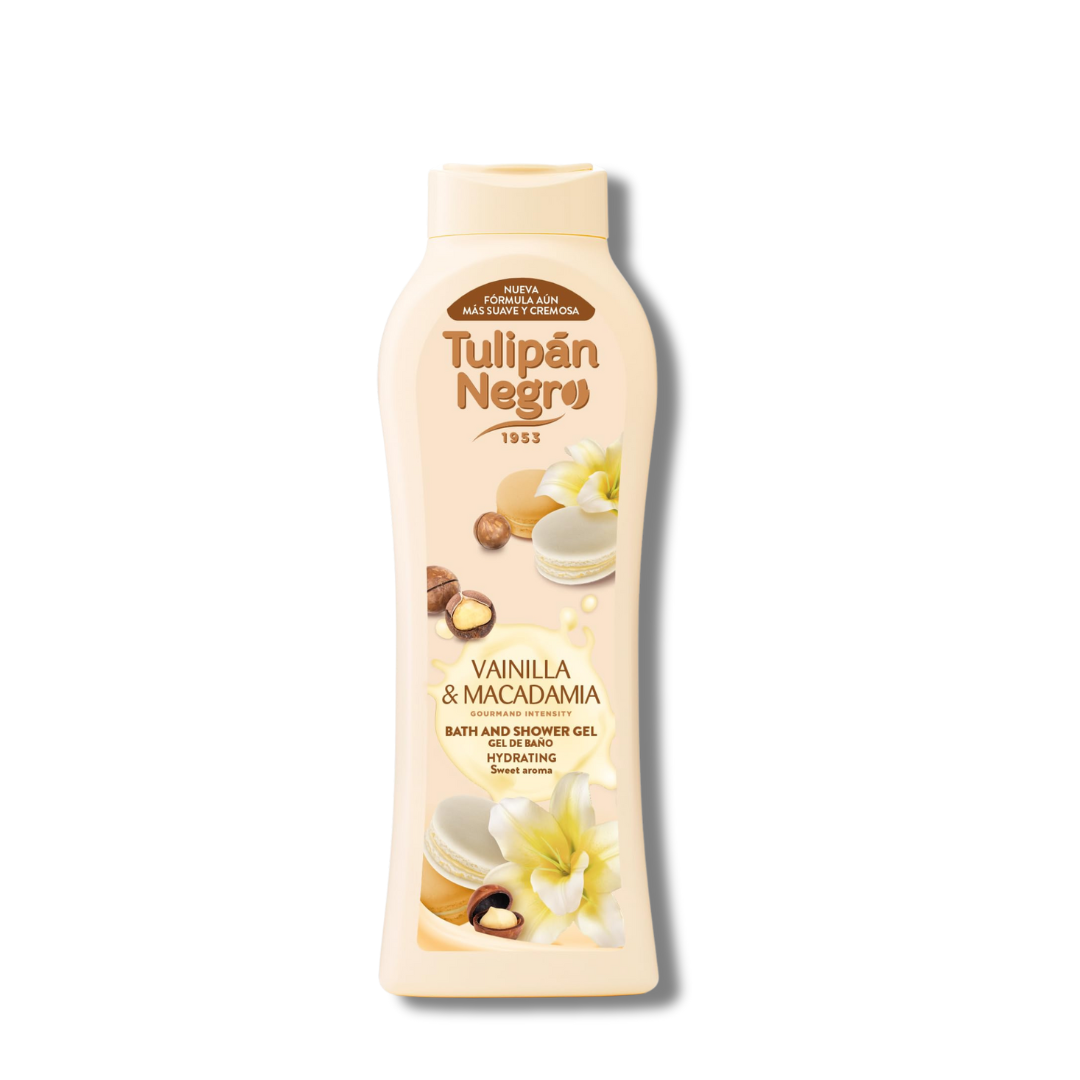 TULIPAN NEGRO BAGNODOCCIA VANIGLIA E MACADAMIA 600ML