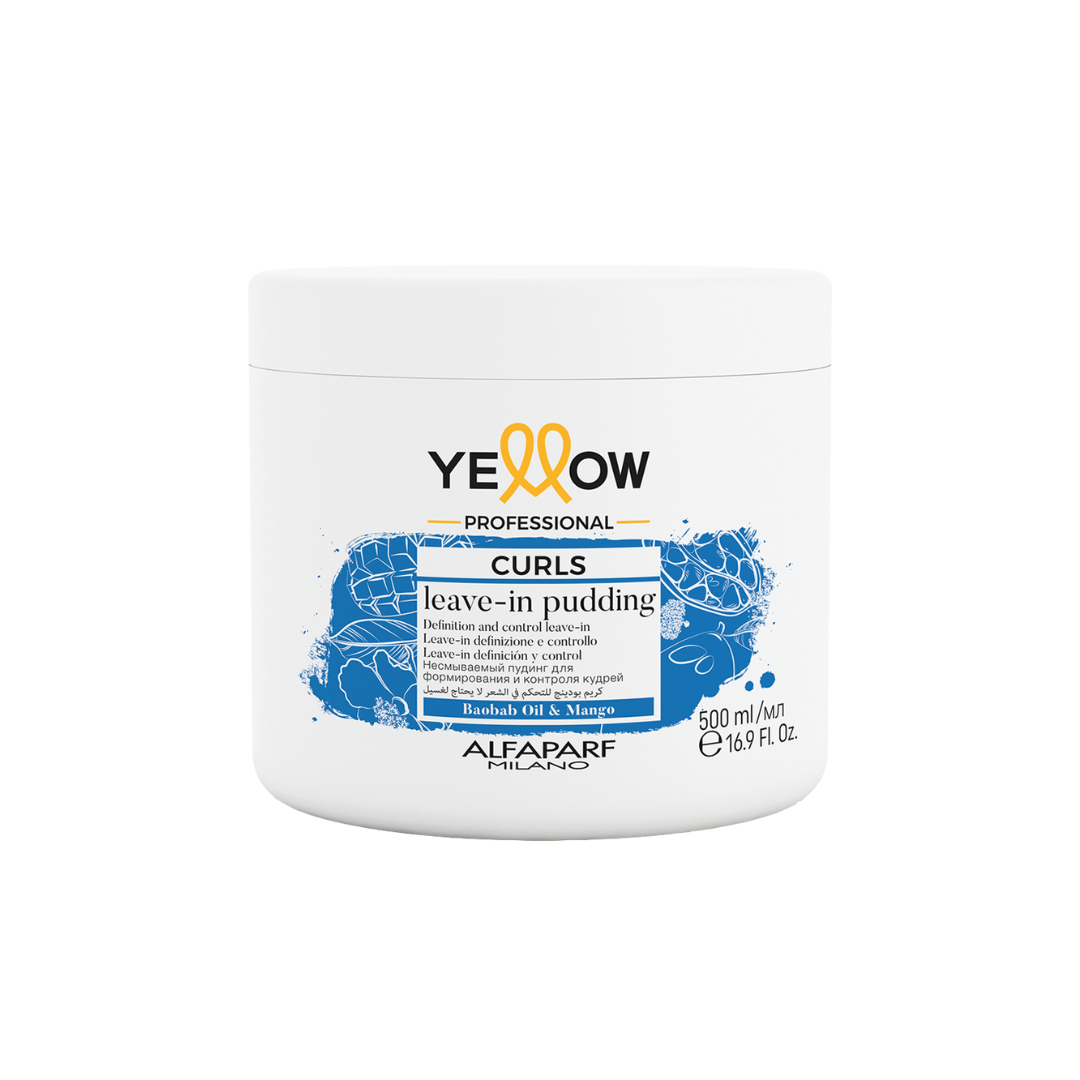 YELLOW PROFESSIONAL CURLS - LEAVE-IN PUDDING 500ML