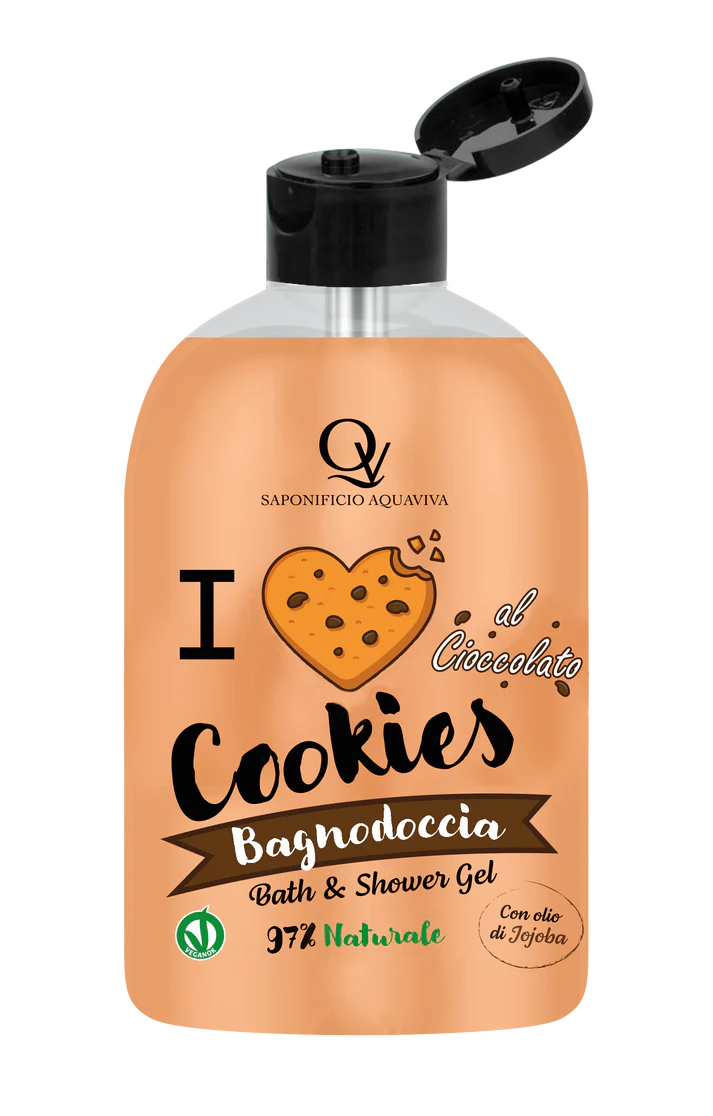 Bagnodoccia Vegan Cookies al Cioccolato - Dolcezza e Idratazione Naturale