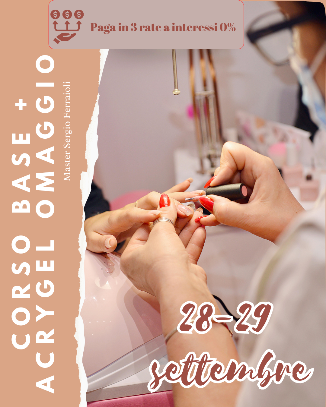 CORSO BASE + ACRYGEL OMAGGIO 28/29 SETT