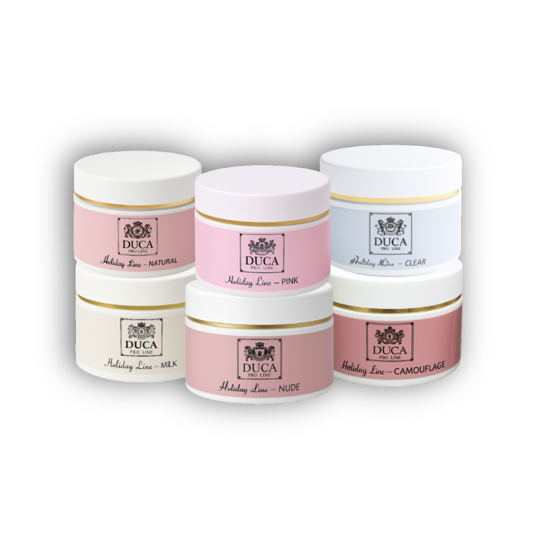 DUCA NAILS PRO LINE - GEL COSTRUTTORE 50GR - HOLIDAY LINE