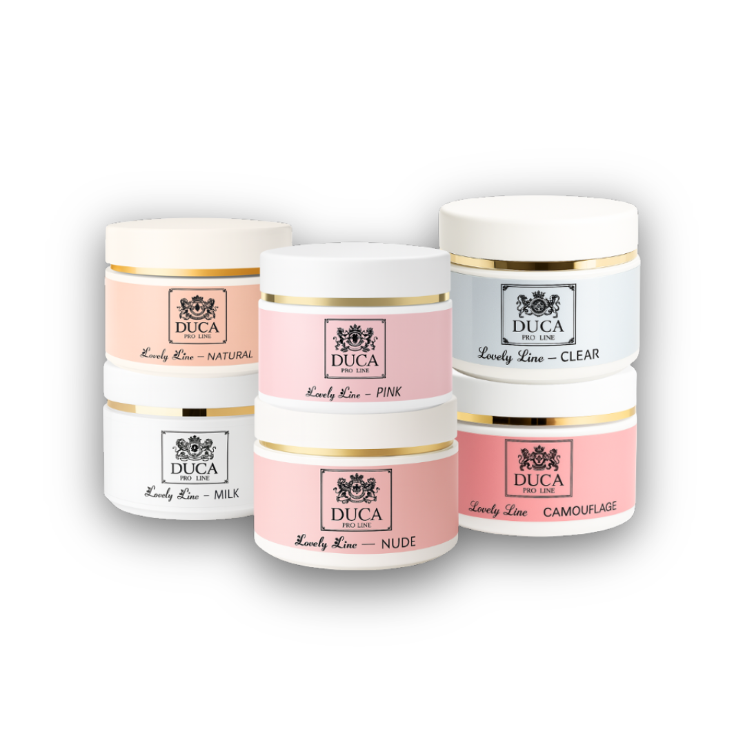 DUCA NAILS PRO LINE - GEL COSTRUTTORE 50GR - LOVELY LINE