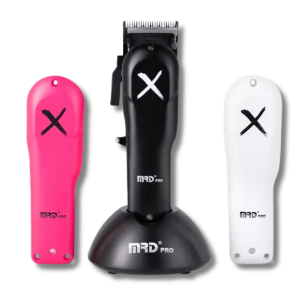 MRD PRO SUPER TORQUE MOTOR CLIPPER BLACK + 2 COVER