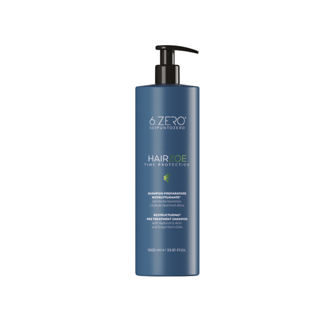 6.ZERO HAIRZOE - SHAMPOO PREPARATORE RISTRUTTURANTE 1000ML