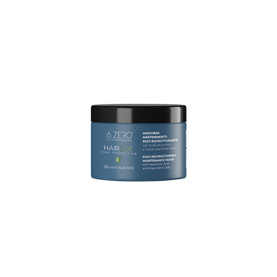 6.ZERO HAIRZOE - MASCHERA MANTENIMENTO RISTRUTTURANTE 250ML