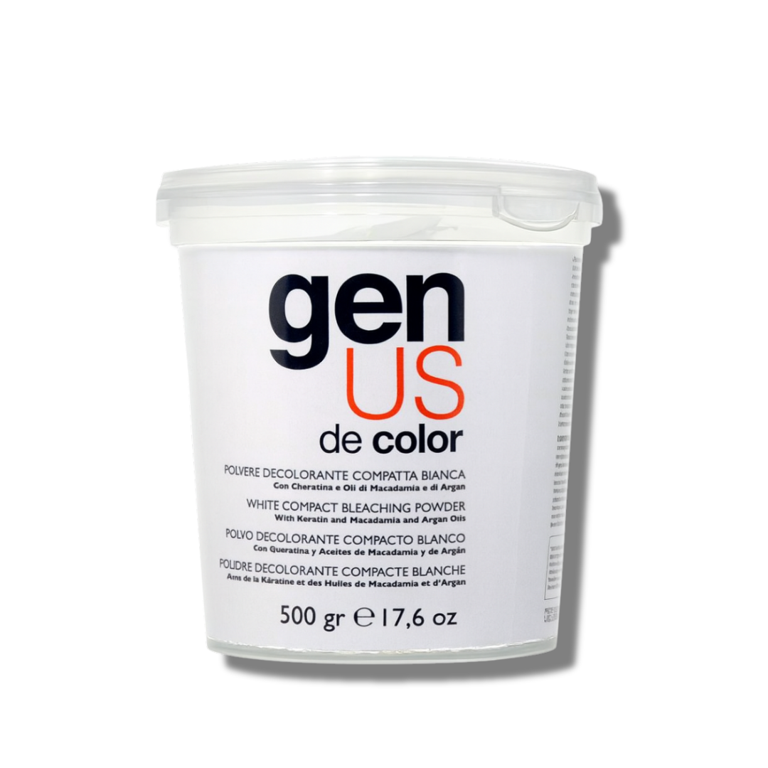 GENUS POLVERE DECOLORANTE COMPATTA BIANCA 500GR