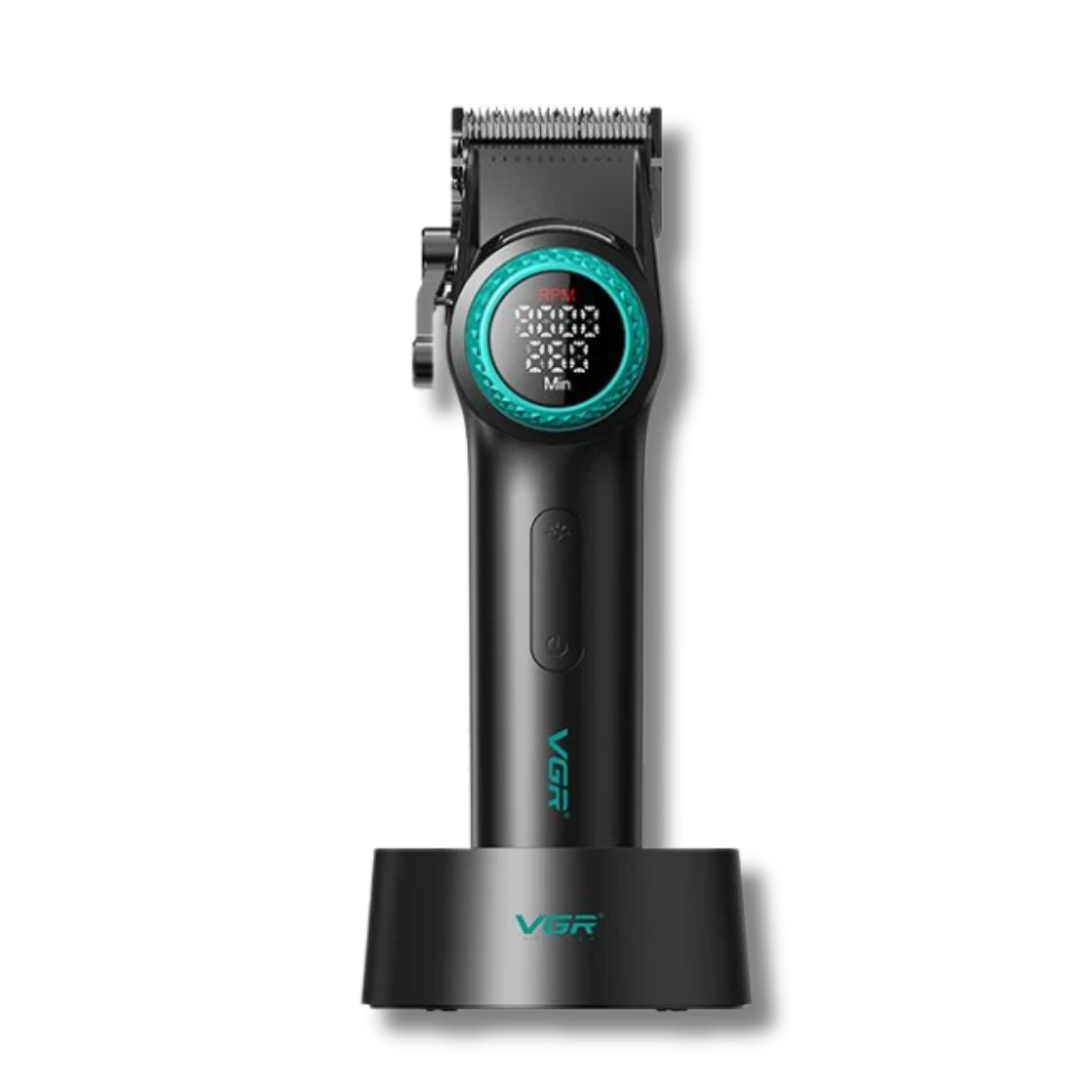 VGR V-001 Clipper Professionale – Tagliacapelli a Velocità Regolabile 7.000–9.000 RPM