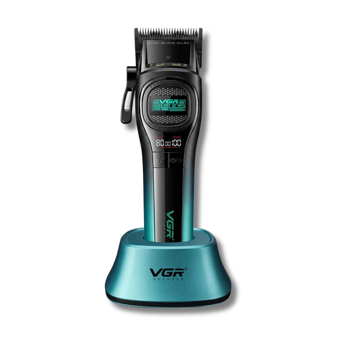 VGR V-888C Clipper Professionale – Tagliacapelli Brushless con Lama DLC