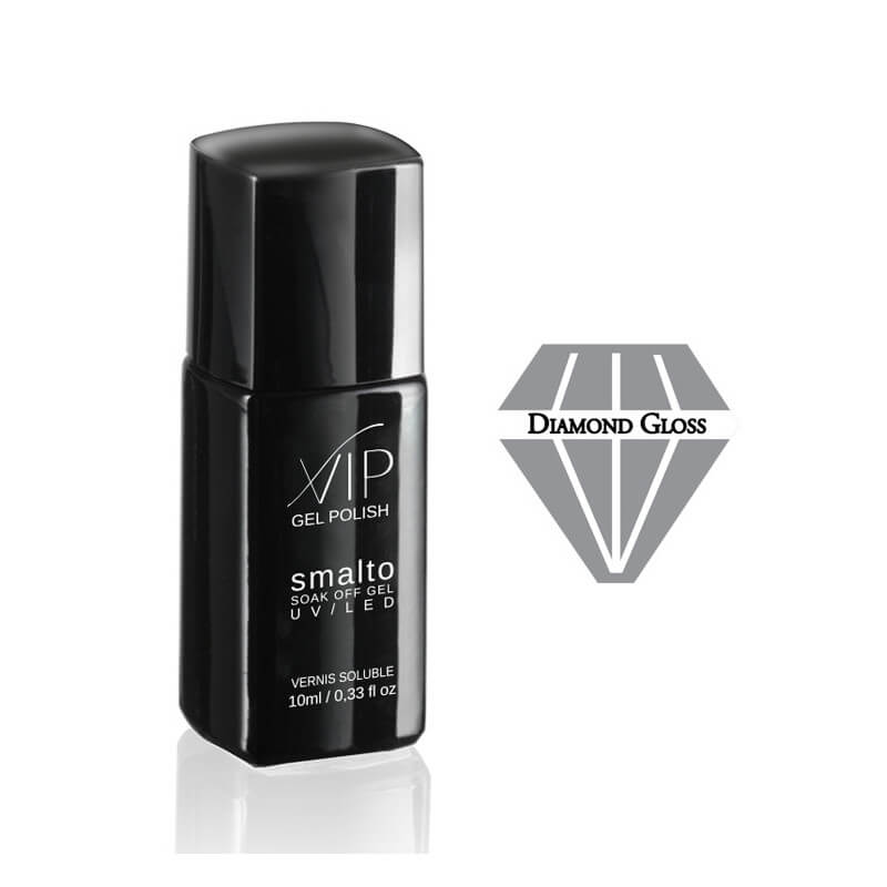 VIP GEL DIAMOND GLOSS CLEAR, WHITE E PINK